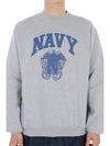 Common Navy Sweatshirt Heather Gray FG WD043 - WILD DONKEY - BALAAN 2