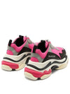 Triple S Low Top Sneakers Black Pink - BALENCIAGA - BALAAN 3