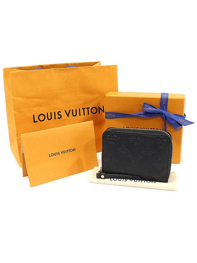 M60574 Black Monogram Empreinte Zippy Coin Perth Half Wallet - LOUIS VUITTON - BALAAN 2