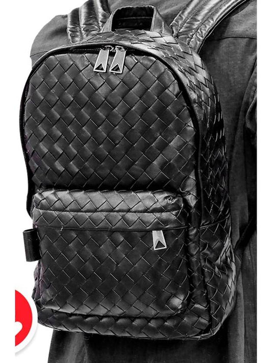 Backpack Intrecciato Black 730728 - BOTTEGA VENETA - BALAAN 2