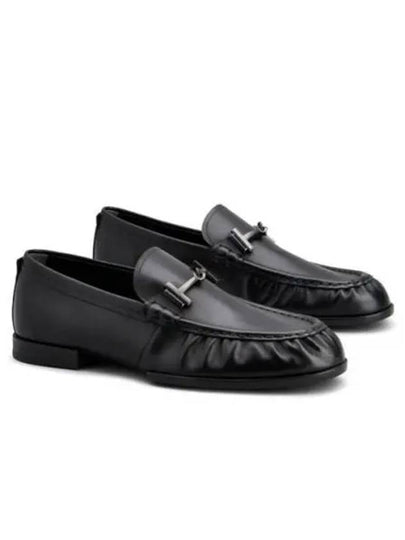 Double T Ring Loafers Black - TOD'S - BALAAN 2