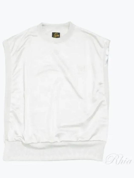 Sleeveless Tee Off White OT248 T Shirt - NEEDLES - BALAAN 1