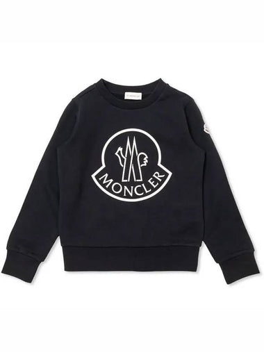 Moncler Junior 12 14 Logo Sweatshirt Navy - MONCLER - BALAAN 1