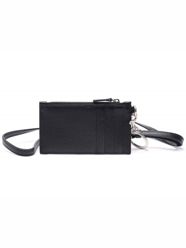 Cash Keyring Card Case Black Silver - BALENCIAGA - BALAAN 5