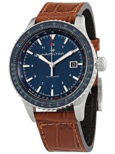 Hamilton Khaki Aviation Automatic Blue Dial Men's Watch H76645540 - HAMILTON - BALAAN 1