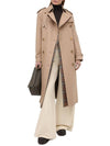 Women's Gabardine Loopback Trench Coat Beige - BURBERRY - BALAAN 3