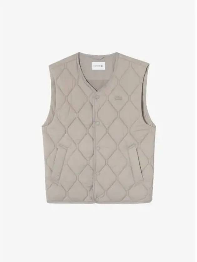 Men s collarless padded vest BH182E 54N 02S Domestic product GQ2N24082230254 - LACOSTE - BALAAN 1