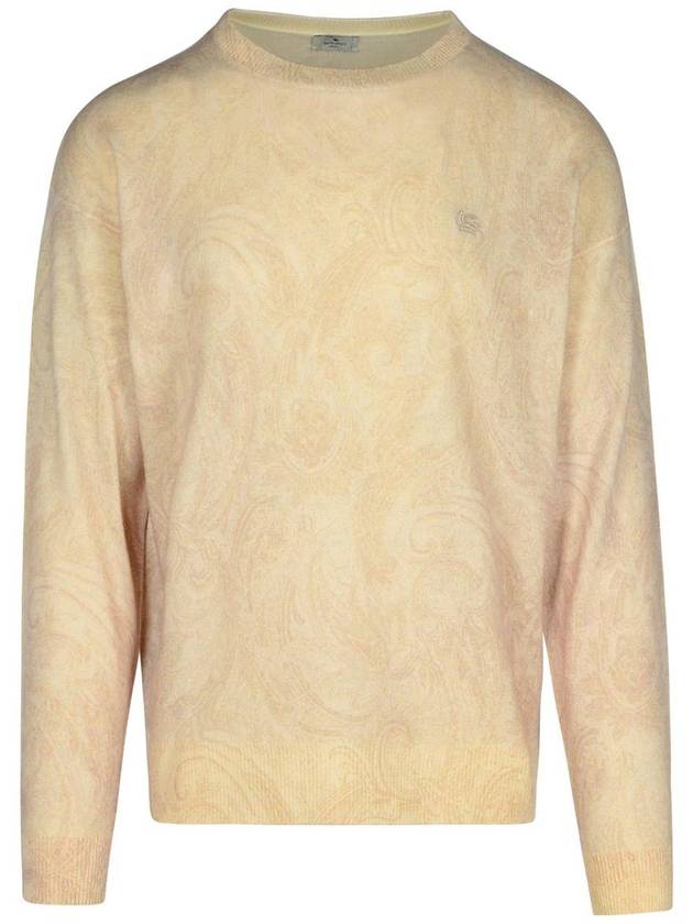 Etro 'Paisley' Ivory Wool Sweater - ETRO - BALAAN 1