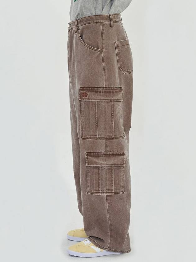 Pigment 4 Pocket Cargo Pants Brown - UNALLOYED - BALAAN 4