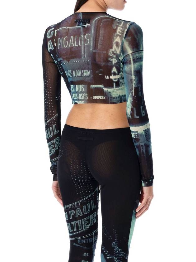 Turtle neck mesh top Pigalle - JEAN PAUL GAULTIER - BALAAN 2