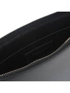 Tiny Monogram Silver Clutch Bag Black - SAINT LAURENT - BALAAN 7