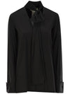 Elleni Silk Blouse Black - MAX MARA - BALAAN 1