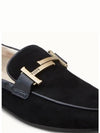 Women's Double T Loafers Black - TOD'S - BALAAN 8