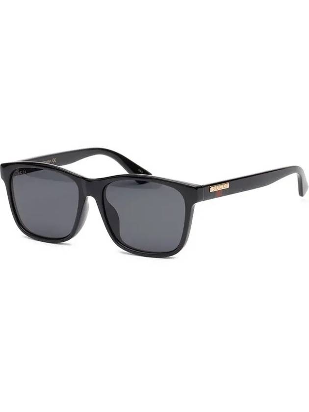 Eyewear Asian Fit Square Sunglasses Black - GUCCI - BALAAN 3