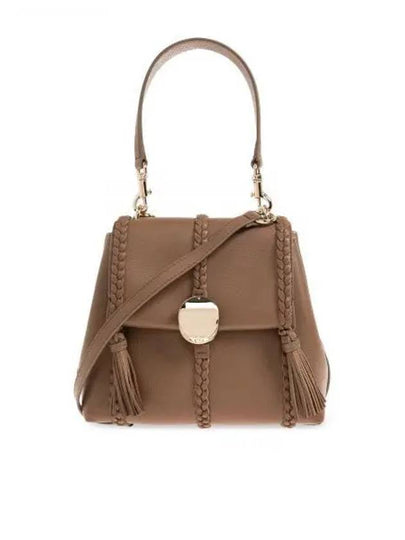 Penelope Leather Shoulder Bag Dark Nut - CHLOE - BALAAN 2