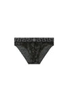 Men's Greca Border Barocco Print Briefs Black - VERSACE - BALAAN 2