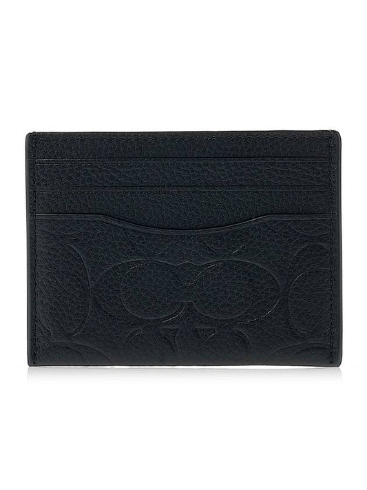 Men's Signature Card Holder C0941 BLACK - COACH - BALAAN 2