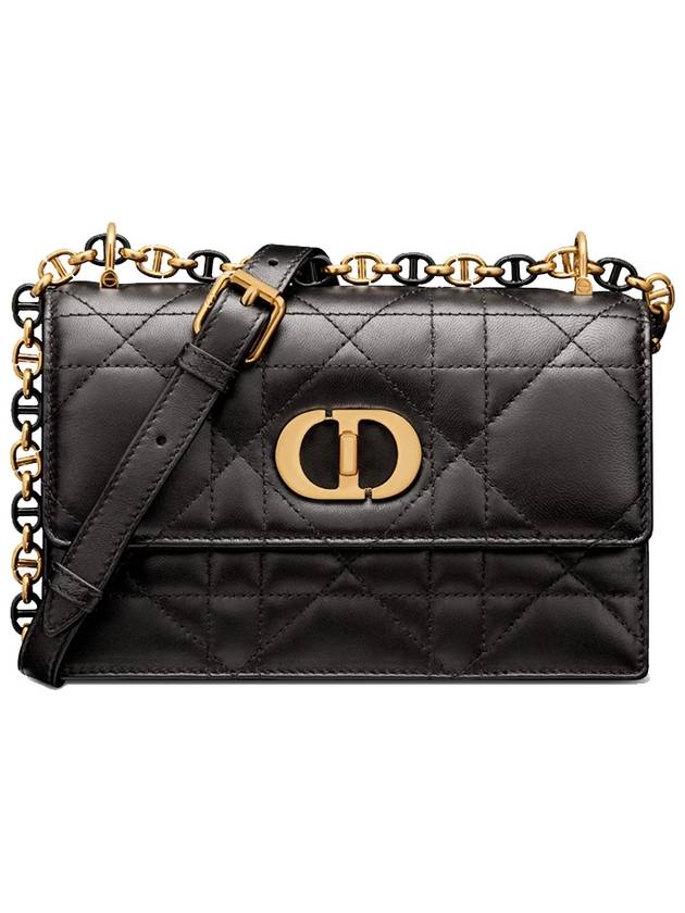 Miss Caro Cannage Lambskin Cross Bag Black - DIOR - BALAAN 2