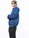 Four Woman Women s W243OT02BL Glisten Hooded Windbreaker Jumper Blue - CHANCE'S NOI - BALAAN 2