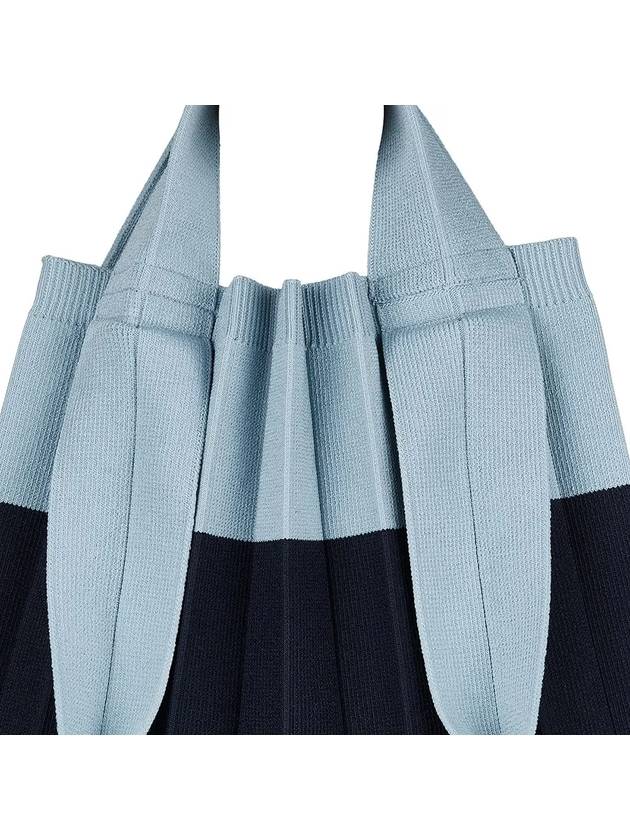 Two way shopper tote bag navy - PLEATSMAMA - BALAAN 5