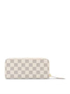 Clemence Damier Azur Long Wallet Beige - LOUIS VUITTON - BALAAN 6