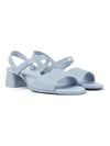 Women Katy Leather Sandals Blue - CAMPER - BALAAN 2