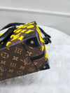 Lux You Monogram Yellow Velvet Speedy Trunk Tote Cross Bag - LOUIS VUITTON - BALAAN 4