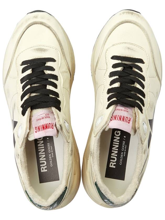 Running Logo Lace-up Sneakers Ivory - GOLDEN GOOSE - BALAAN 3