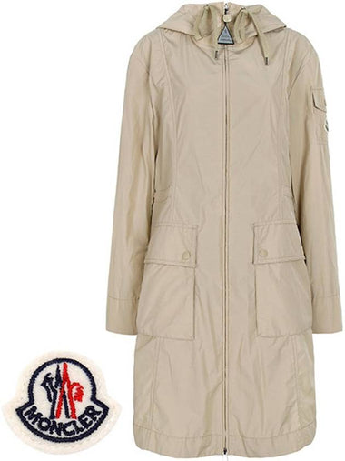 Beige Laerte Windbreaker Rain Hooded Jacket 20J 00622 - MONCLER - BALAAN 1