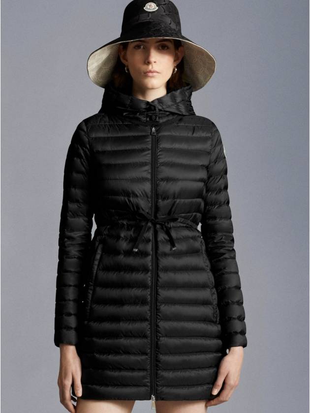 Women s Barbell Long Down Padded Jacket Black Moncler Barbel I10931C1010053048778 - MONCLER - BALAAN 2