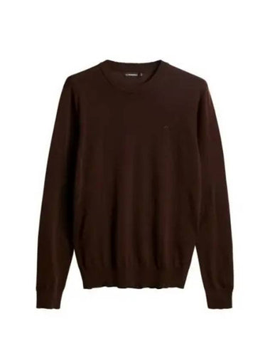 Keane Merino Crew Neck Sweater FMKW11604 E280 Men s - J.LINDEBERG - BALAAN 1