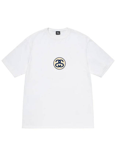 SS Link T Shirt White SS Link T Shirt White 1904825 - STUSSY - BALAAN 1