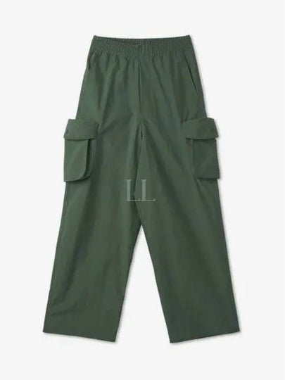 Elastic Cargo Straight Pants Green - SUNNEI - BALAAN 2