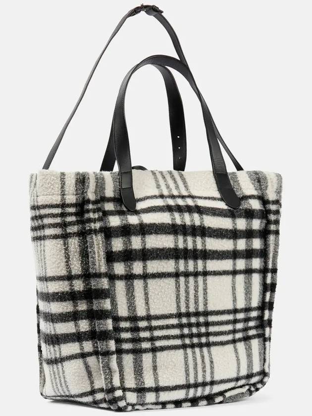 J W Anderson Belt checked tote bag - JW ANDERSON - BALAAN 8