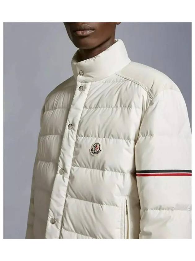 Colomb short down jacket white - MONCLER - BALAAN 4