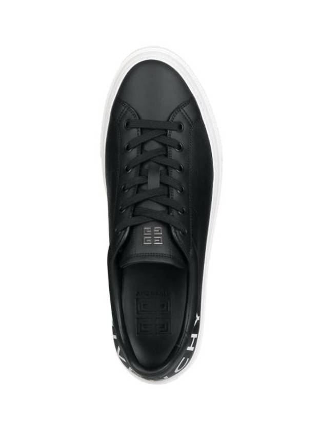 City Sports Low Top Sneakers Black White - GIVENCHY - BALAAN 4