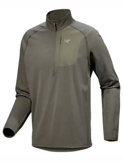 Delta Half-Zip Neck Long Sleeve T-Shirt Forage - ARC'TERYX - BALAAN 2