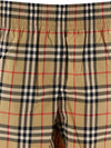 Banding Check Cotton Shorts Beige - BURBERRY - BALAAN 4