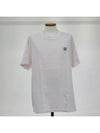 Men's Logo Short Sleeve T-Shirt Light Pink - STONE ISLAND - BALAAN 2