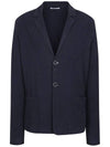 Men's Linen Blend Single Side Jacket MMJAL5T42 768 - AT.P.CO - BALAAN 7