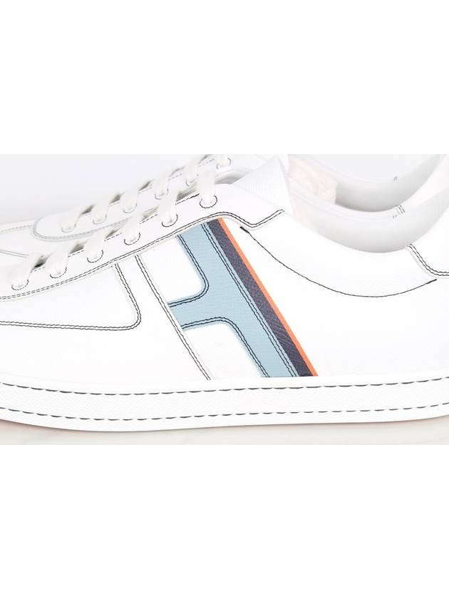 H logo boomerang sneakers 44 290 - HERMES - BALAAN 8