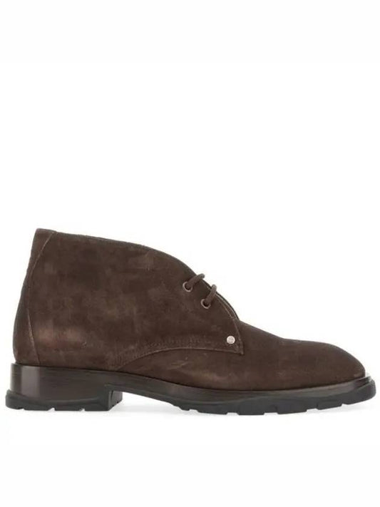 Lace-Up Ankle Boots Brown - ALEXANDER MCQUEEN - BALAAN 2