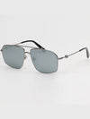 Eyewear Aviator Asian Fit Sunglasses Silver - MONCLER - BALAAN 2