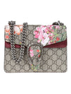 Dionysus Blooms Print GG Supreme Small Shoulder Bag Beige - GUCCI - BALAAN 2