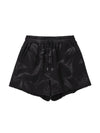 Mugung Bleached Washed Cotton Shorts Black - ULKIN - BALAAN 2