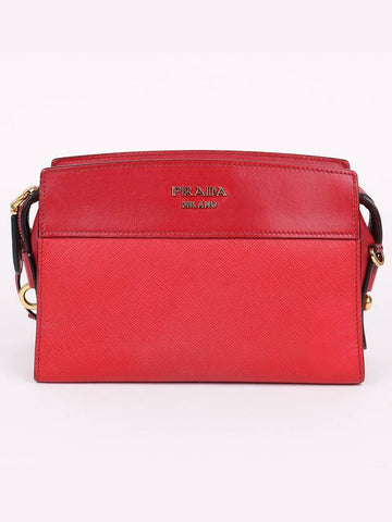 Esplanade Saffiano Red Shoulder Bag 1BA043 - PRADA - BALAAN 1