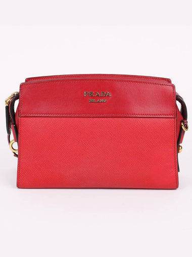 Esplanade Saffiano Red Shoulder Bag 1BA043 - PRADA - BALAAN 1