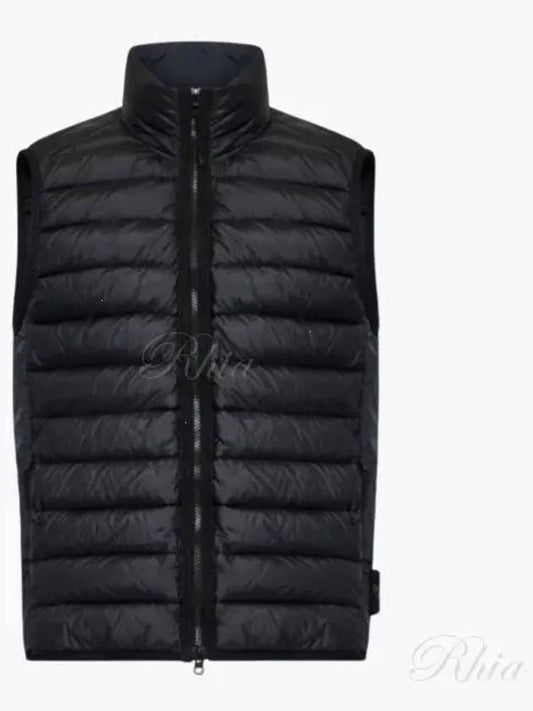 Loom Woven Chambers Recycled Nylon Down TC Vest Navy - STONE ISLAND - BALAAN 2