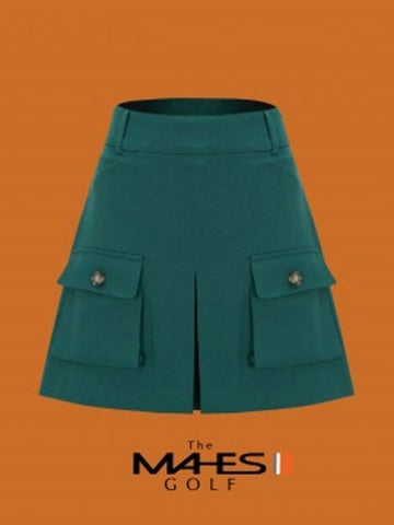 Skirt Shorts Orange Label Pocket Pleated Skirt GKW9189 - MAHES - BALAAN 1