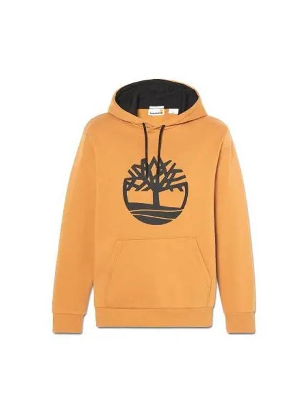 Men's Small Logo Hoodie Wheat Brown - TIMBERLAND - BALAAN 1